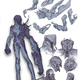Illustration for article titled Halo 4's Cortana Could Have Looked a Little Crazier